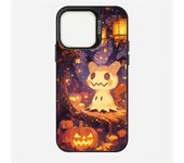 1pc M-mimikyu Phone Case Phone Case IMD Color Silver Shell For IPhone 16 15 14 13 12 11 Pro Max Plus