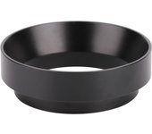 Embudo de anillo dosificador de café en polvo con accesorio de repuesto magnético para cafetera, color negro, 58 mm, con imán