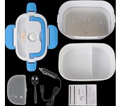 Fast Heating Food container Dinnerware Food Warmer 12V 220V EU Plug Electric Heated Lunch Box Travel Car Work Heating Bento Box