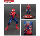ZD Toy Spider-man BASE AGGREGATION GAMEPLAY Iron Man Miles Morales ELECTRO SPIDER GWEN Collection Infinity Saga Figure Toy