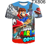 Super Mario Game 3D Printing Boys Hoodies Autumn Hooded Sweatshirt For Boys Kids Clothes Long Sleeve Pullover Tops Kids Coats