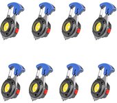 Portable LED Flashlight Mini Rechargeable Multifunctional Work Light Keychain Small Pocket Lights For Outdoor Camping Car Light
