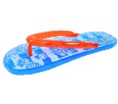 Colchoneta Hinchable con forma de Chancla, Color Multicolor (37433)+REGALO pelota hinchable playa (multicolor)