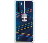 Funda compatible con Oppo A91 - Reno 3 - Micr?fono Mucical