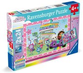 RAVENSBURGER PUZZLE 2X24 PIEZAS GABBY S DOLLHOUSE 2 X 24 PIEZAS 19x27x3 Cms.