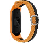 Bracelet for Mi band 7 Strap Elastic adjustable Nylon Braided Miband4 miband 5 correa Wristband xiaomi Mi band 3 5 4 6 strap