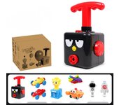 Juguetes para niños pequeños de 3 a 4 años para niños y niñas, juego de lanzador de globos y coche motorizado, divertido juguete STEM para niños de 3 a 5 años