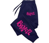 Bratz Pink Letter Print Casual Versatile Women Pants Fashion Trendy Hip Hop Trousers With Drawstring Pockets Sweatpants Female
