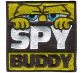 Parches Ropa Bob Esponja – Parche Bordado Ropa – (licencia oficial) – Esponge Bob – Bob – Episodio Spy Buddy – Infantil – Alegría – Fondo de Bikini – 5,8 x 6,0 cm. - Moda The Happy Patch