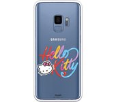 Funda original compatible con Samsung Galaxy S9 - Hello Kitty Caligrafica
