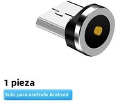 1-5Pcs Magnetic Plug Connector Universal Round Magnetic Cable Type C iPhone Micro USB Magnet Replacement Parts for Mobile Phone