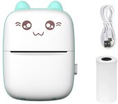 Mini Printer Portable Bluetooth Wireless Smart Label Thermal Portable Printers Stickers Paper Wireless Printers Children Gifts