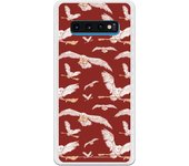 Funda original compatible con Samsung Galaxy S10 Plus - Harry Potter Patron Lechuzas