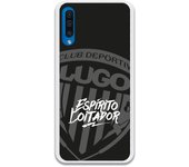Funda original compatible con Samsung Galaxy A50 - Lugo Negro Espirito Loitador