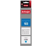 Activejet ae-103c ink (replacement epson 103 c13t00s24a; supreme; 70 ml; blue)