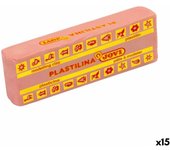 Barras de plastilina Jovi School 150 g Carne (15 Piezas)