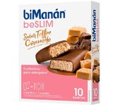 PACK 4 UDS. - Barritas Sustitutivas Toffee 10uds Bimanan
