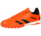 Sports football shoes, Stud, Shredded stud,TF football shoes, Fashion Black red combat boots Size 36-45