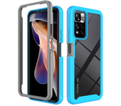 Hybrid Full Body Rugged Case for Xiaomi Redmi Note 13 12 11 10 9 S T C A Pro + 11s K40 Otter Hard Armor Clear Crystal Box Cover