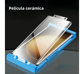 Ceramic Film For Samsung Galaxy S24 S23 Ultra S22 S21 S20 Plus Note 20 Ultra Screen Protector With Install Kit