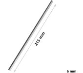 Titanium Straw Pipette Outdoor Camping Portable Tableware Beverage Metal Drinking Tube