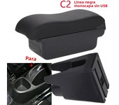 For Citroen C1 Armrest Box For Peugeot 107 Toyota Aygo BJ Armrest Car Accessories Store box Interior detail Simple installation