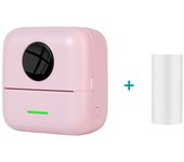 Mini Impresora, Impresora Térmica, Mini Impresora de Etiquetas, Impresora de bolsillo, Impresora Térmica Inaláma Compatible con Bluetooth, Impresión sin tejido, Mini Impresora Compatible con Bluetooth, Perfectamente compatible con Bluetooth