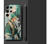 Anime Ones Pieces Luffy Cover Phone Case for Samsung Galaxy S24 Ultra S22 S23 Ultra S21 S20 FE 5G S24 FE Back TPU Shell