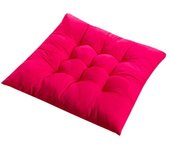 FlikeHome-Cojines para Silla, 40x40x5 CM, PACK 2, 4, 6, Efecto Tridimensional, Relleno de 100% Poliéster, Ideal para Comedor, Terraza, Sala y Restaurante, Fabricado en España