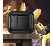 New For AirPods 4 4th Generation Case Military TPU Shockproof Protective Hard PC Cover With Secure Lock Capa For AirPods 4 Cases