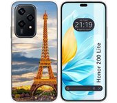 Tumundosmartphone Funda Silicona para Huawei Honor 200 Lite 5G diseño Paris Dibujos