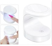 Lámpara de uñas LED-UV recargable - YTY - 3 perlas de luz - 16 W - 60 s/120 s