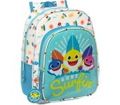 MOCHILA INFANTIL ADAPT.CARRO BABY SHARK "SURFING"