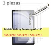 3PCS for Samsung galaxy tab A9+ A9 plus 11'' 8.7'' Tempered Glass screen protector protective tablet film HD Antiscratch