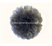 Flor de Tela con Brillo - Ideal para Decorar
