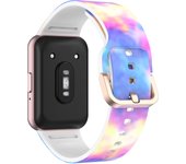 Printed Band for Samsung Galaxy Fit 3 Strap accessories Sport Rubber belt Silicone Bracelet Correa for Samsung Galaxy Fit3 Bands