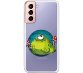 Funda compatible con Samsung Galaxy S21 - S30 (4G/5G) - Monstruo verde