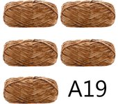 5pcs X100g Soft Velvet Yarn For Knitting Sweater Scarf Blankets Thick Crochet Yarn Threads