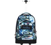 Totto Mochila escolar ruedas Papel -Dimensiones:52 x 33 x 28 cm-Material: Poliester