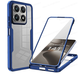 For Xiaomi 14T 13T Pro Case 360 Full Body Protection Transparent Phone Cover for Poco X6 F6 F5 M6 Pro Shockproof Cases