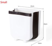 Euroxanty - Cubo de Basura Plegable Colgante para Cocina, Baño y Oficina con Gran Capacidad