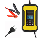 Cargador de badería de coche inteligente 6A, 12V, ABS, Pantalla Digital, Cargadores de reparación de Energía, Cargador de agua AGM de plomo ácido, Nuevo