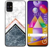 Tumundosmartphone Funda Gel Tpu para Samsung Galaxy M31s diseño Mármol 05 Dibujos