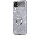 Purple case compatible with Samsung Galaxy Z Flip4 5g