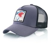 Trucker Caps Men Women Streetwear Hip Hop Baseball Cap With Shark Embroidery Patch Snapback Drake Bones Casquette Four Seasons