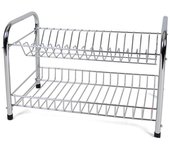 Shoppe house - Escurreplatos Gavin con 2 alturas cromado 39,5x24x27,5 cm