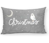 BL BELUM  Funda cojín Harry Potter, Funda de cojín 100% algodón 30x50cm modelo Hogwarts Christmas C