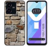 Funda Silicona para Vivo Y35 / Y22s diseño Ladrillo 03 Dibujos