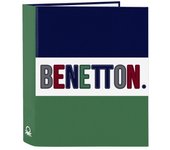 Carpeta Folio Safta 4an Lomo Ancho - Benetton 1965 - Organización Eficiente