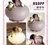 One Piece Luffy Zoro Nami Sanji Night Light Anime Figure Lamp Soft Light Bedroom Bedside LED Light Room Children Toys Gift